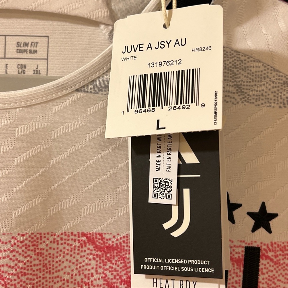 Adidas Juventus Weston McKennie Serie A PLAYER ISSUE Authentic Jersey Size Large - Picture 8 of 8